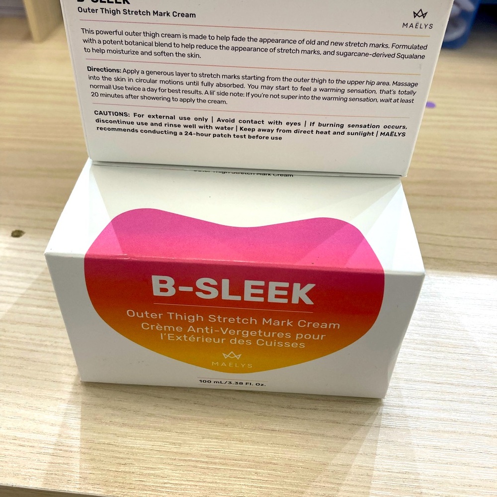 Maelys B Sleek Outer Thigh Stretch Mark Cream